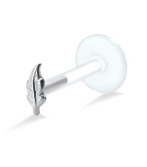 Leaf Shaped Labrets Push-in LA-749